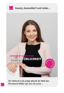 Permanent Make-up Expertin Melanie Miniaci im Interview über Natürlichkeit und Natural PMU Look bei Beauty Düsseldorf