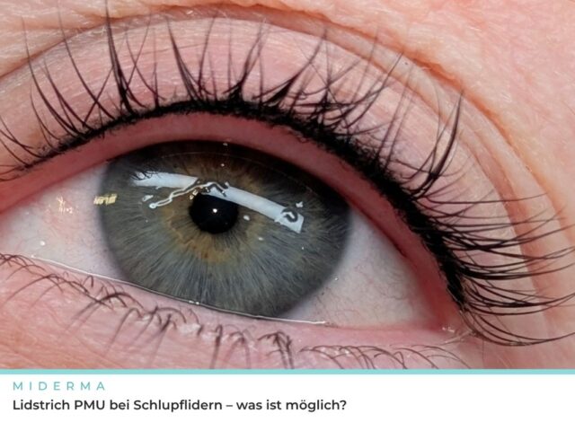 Lidstrich PMU bei Schlupflidern – was ist möglich?