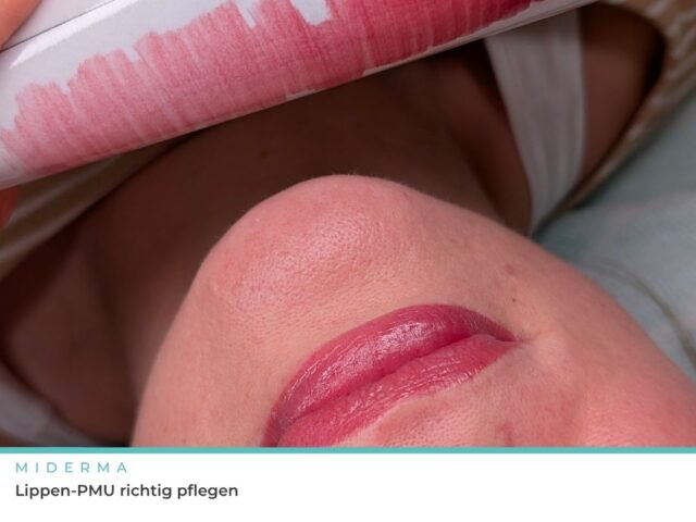 Lippen Permanent Make-up Pflege